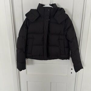 Womens Lululemon Cropped Wunder Puff Jacket Size 4